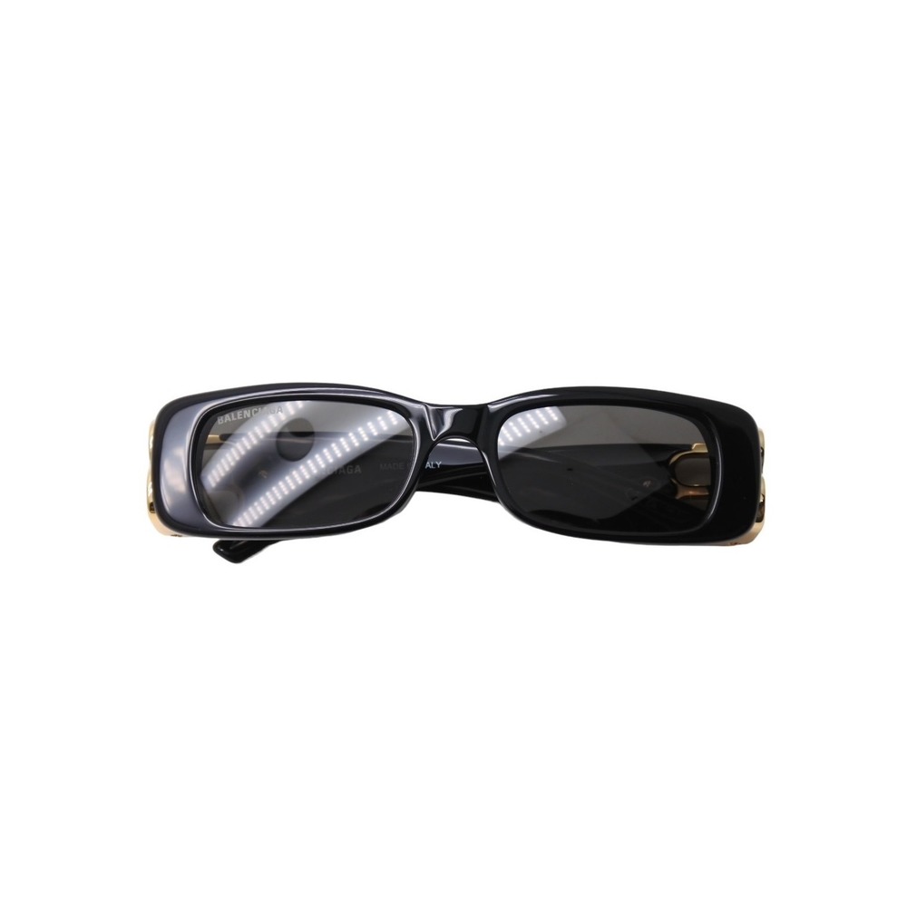 Balenciaga Bb Sunglasses Rectangular Frame Black - image 2